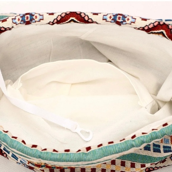 Bohemian Hobo Drawstring Backpack - Picture 3 of 5